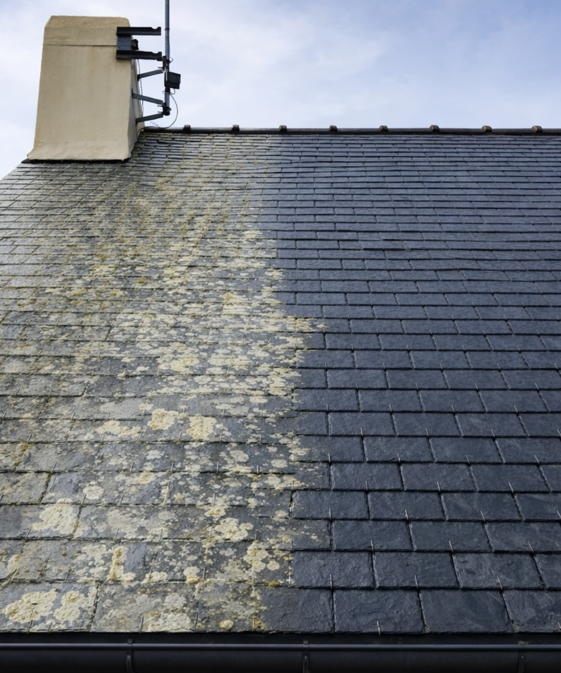 Nettoyage de toiture à Laval